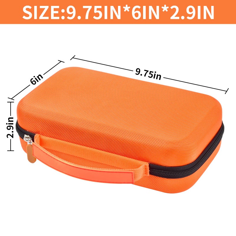 ALLPRIMO Case Compatible With Klein Tools Et310 Ac Circuit Breaker Finder & 80041 Outlet Repair Tool Kit & Rt250 Gfci Receptacle Tester. Electrical Storage Organizer Holder Bag (Box Only)-Orange - Image 5