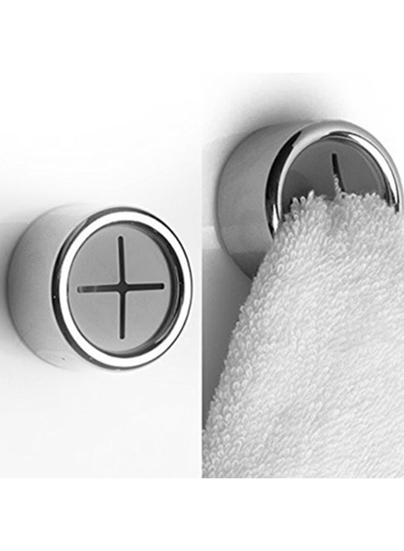 3pcs Push In Tea Towel Holder Grip Sticky Hooks Self Adhesive Cloth Clip No Punch3pcs Push In Tea Towel Holder Grip Sticky Hooks Self Adhesive Cloth Clip No Punch - Image 5