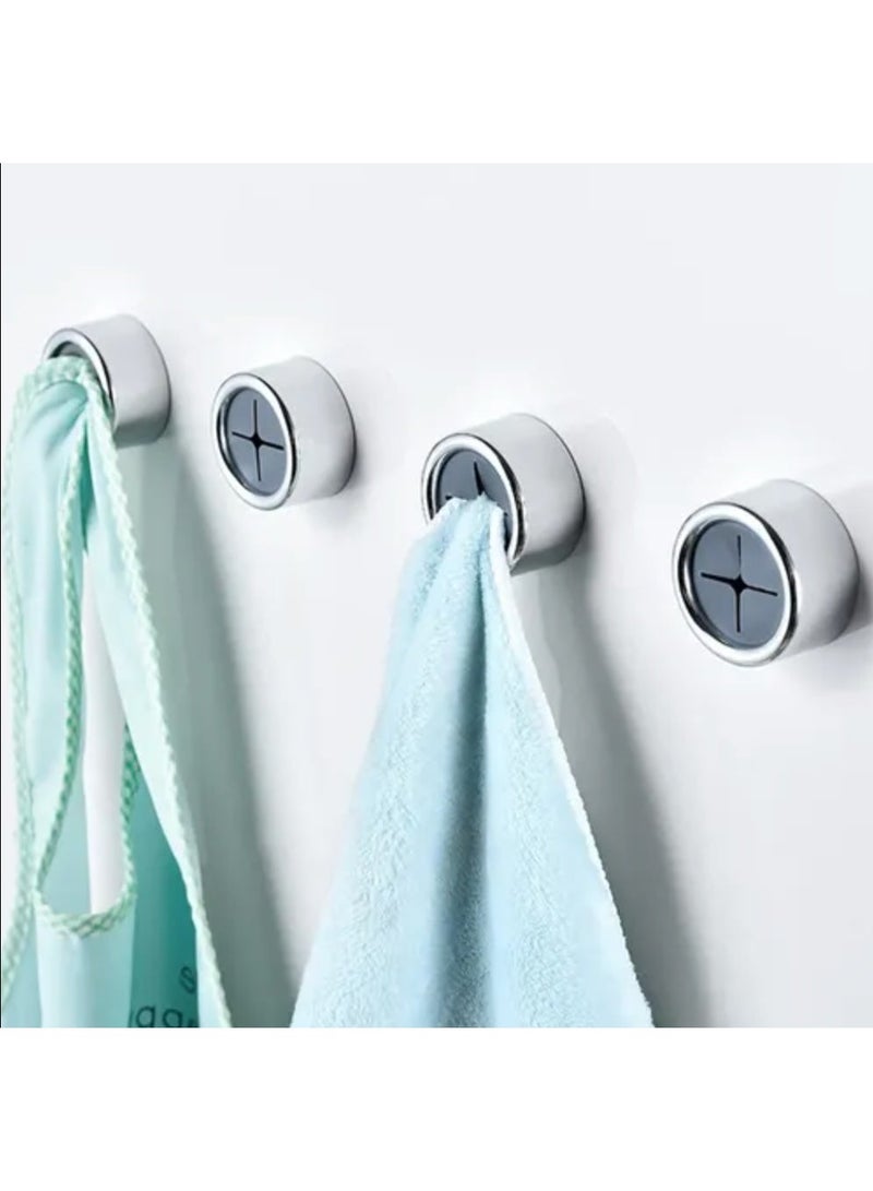 3pcs Push In Tea Towel Holder Grip Sticky Hooks Self Adhesive Cloth Clip No Punch3pcs Push In Tea Towel Holder Grip Sticky Hooks Self Adhesive Cloth Clip No Punch - Image 3