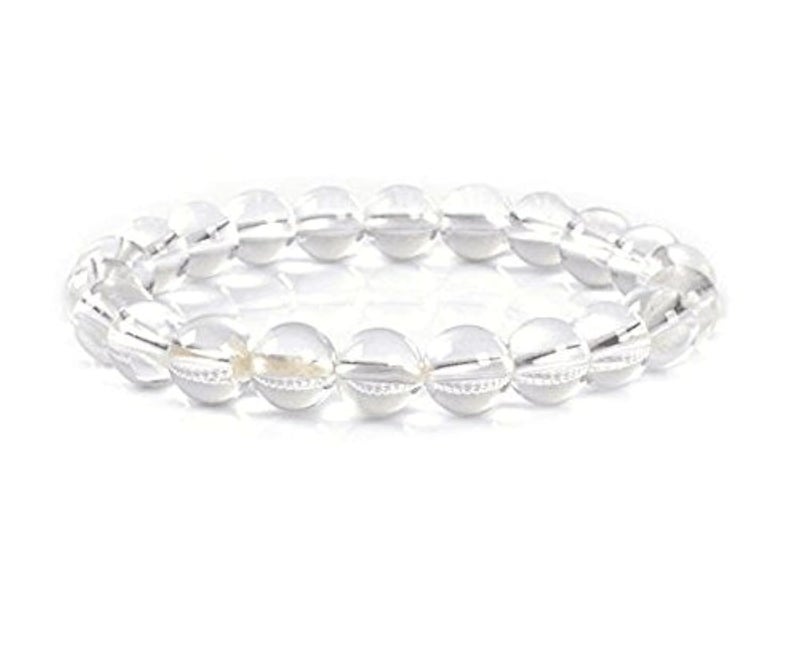 AD BEADS Natural Gemstone Round Beads Stretch Bracelet Healing Reiki 8mm - Image 1