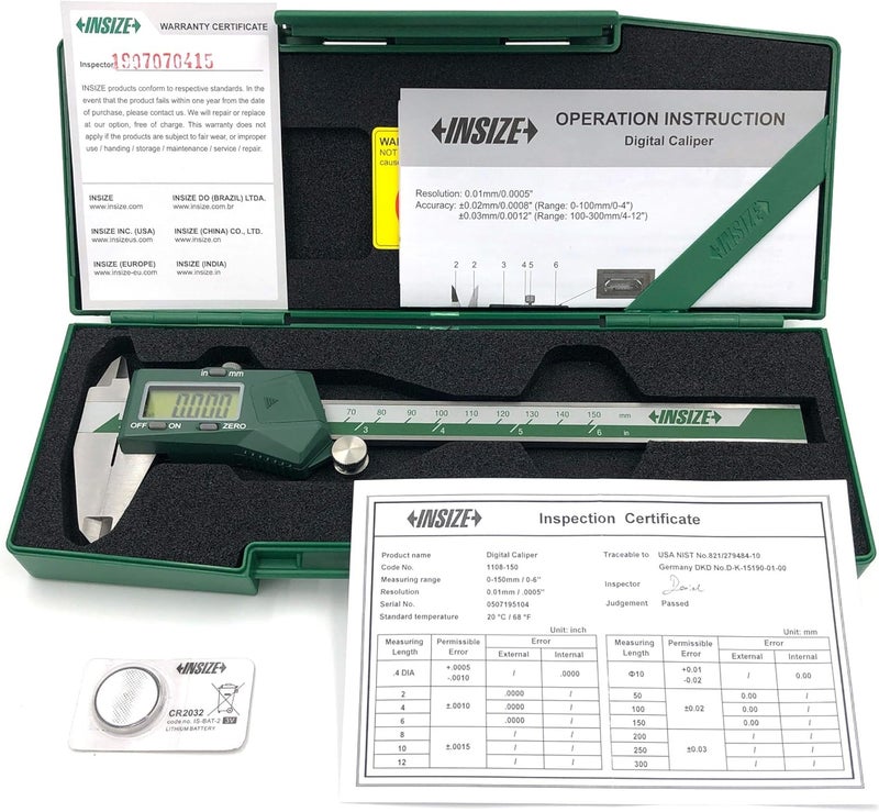 Insize Digital Caliper, ISZ-1108-150 - Image 3