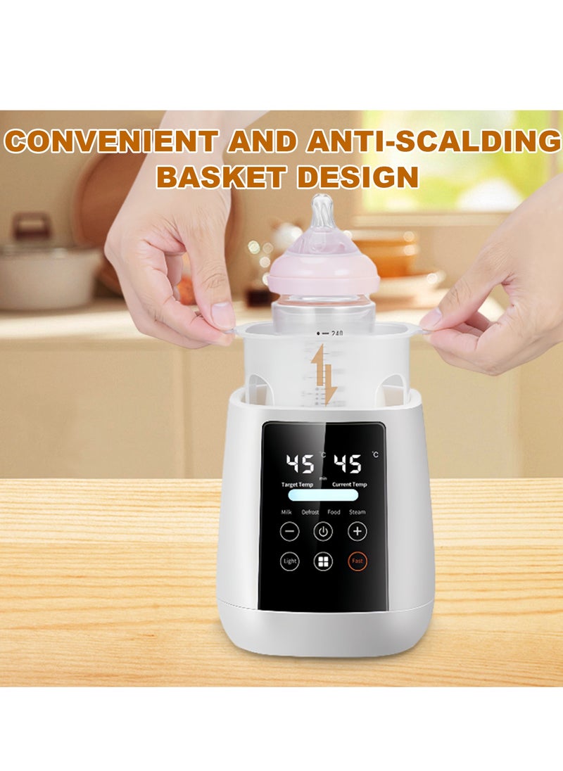 Multifunctional Baby Bottle Warmer, 6-in-1 Fast Baby Keep Warm, Baby Food Heater, 6-in-1 Multi-Functional Baby Bottle Warmer, Fast Baby Milk Warmer for Breast Milk Baby Food, LCD Display - pzsku/ZCC249816A3E316403C68Z/45/_/1729060433/b3532347-9f66-429c-af46-69c59329ccf3