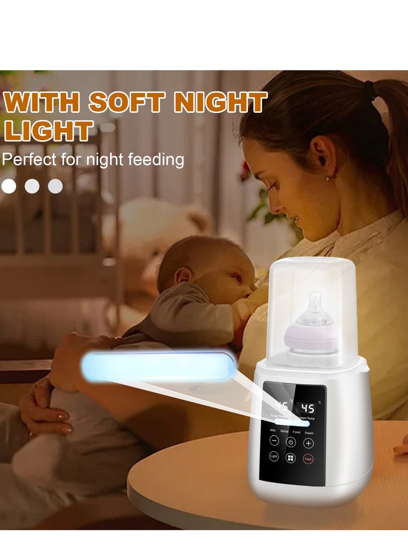 Multifunctional Baby Bottle Warmer, 6-in-1 Fast Baby Keep Warm, Baby Food Heater, 6-in-1 Multi-Functional Baby Bottle Warmer, Fast Baby Milk Warmer for Breast Milk Baby Food, LCD Display - pzsku/ZCC249816A3E316403C68Z/45/_/1729060654/ba24327a-29ae-4240-be26-6ad938539e21