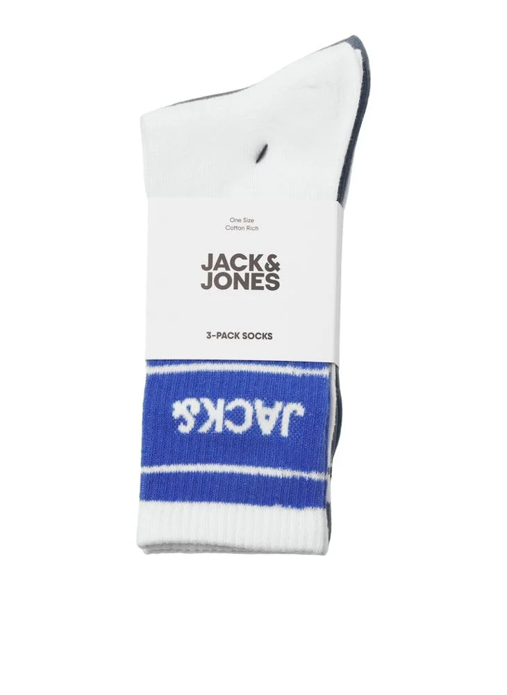 JACK & JONES 3 Pack Knited Ankle Socks