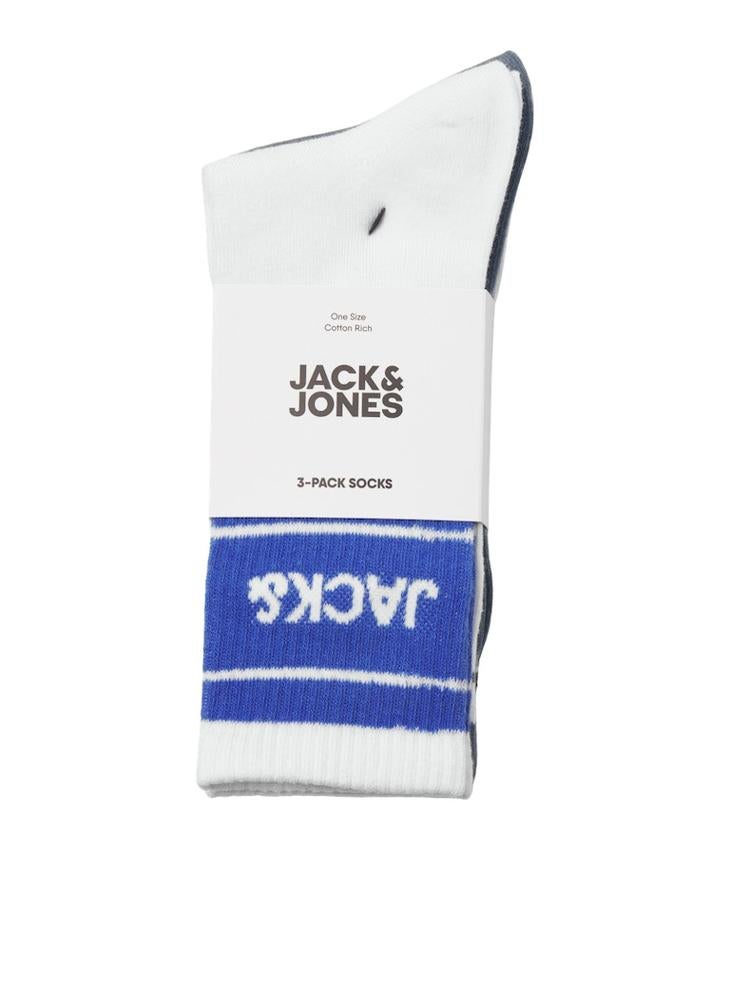 JACK & JONES 3 Pack Knited Ankle Socks  - Image 5