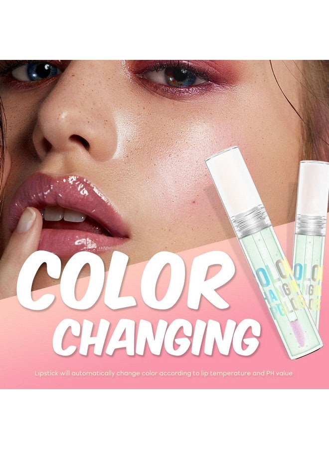 VIOLA HOUSE Color Changing Lip Gloss Ph Lip Tinted High Gloss Lipstick Waterprooflong Lasting Lip Care. 5G - Image 2