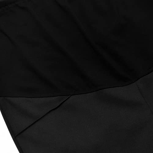 Bhome Maternity Work Long Pants Flattering Stretch Slim Fitted Trousers Black S - Image 4
