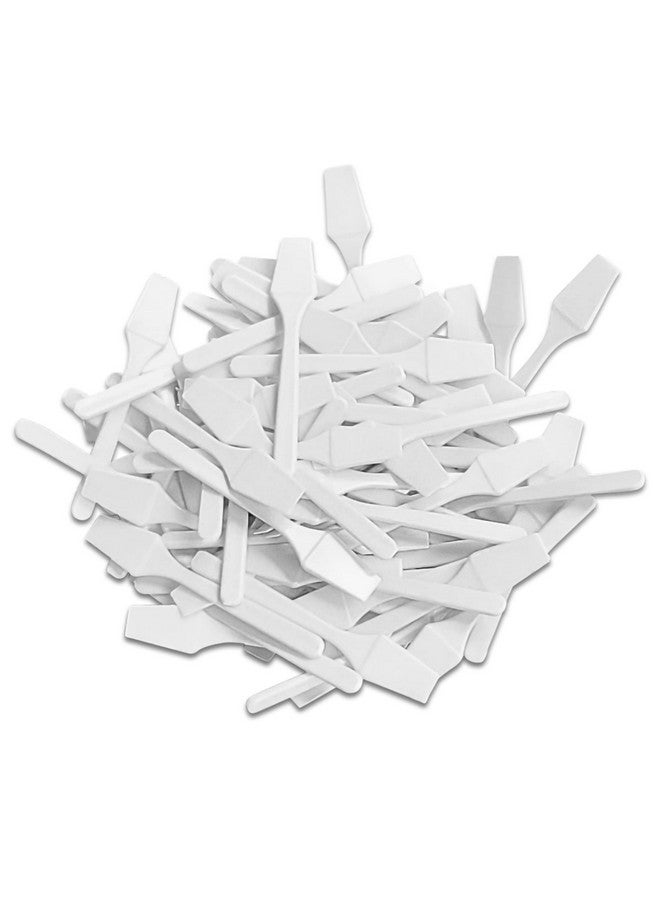 AMT 110 PCS Cosmetic Spatula, 2.5" Make Up Disposable Plastic Spatula, Facial Cream Mask Scoop, Skin Care Plastic Spoon for Mixing & Sampling (110 PCS) - Image 4