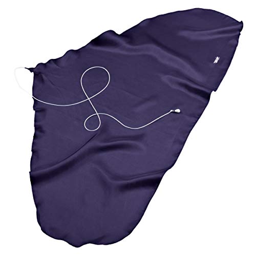 Hodge Silk Tenor Saxophone Swab, Purple - Image 1