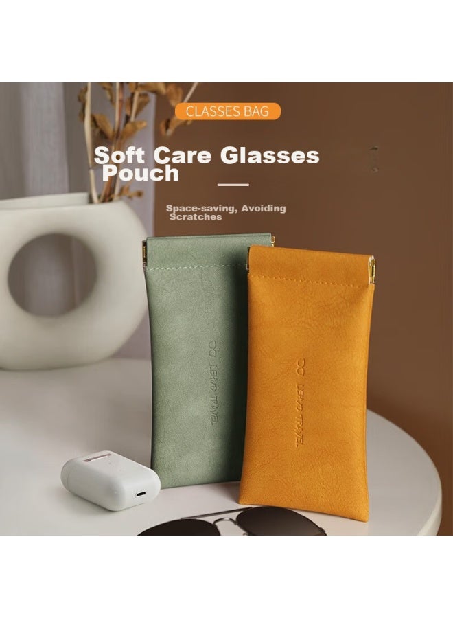 Right Away Portable Eyeglass Case Storage Bag Sungl Pouch Eyegl Bag Sungl Storage Small Bag Eye Cover - Image 4