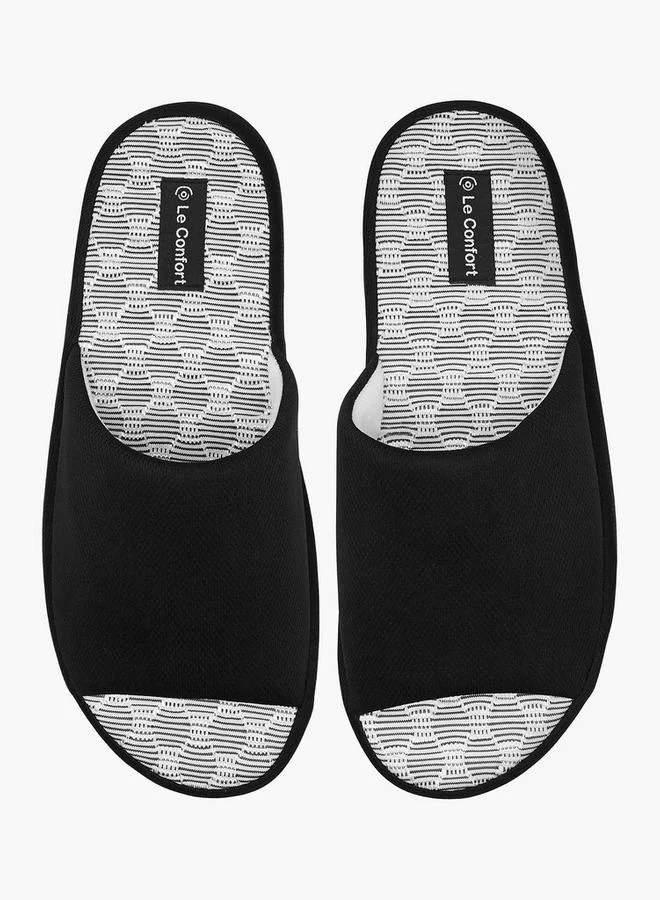 Le Confort Men Slip-On Bedroom Slippers