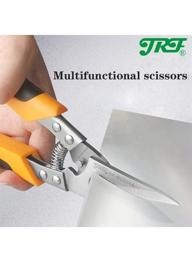 Industrial Shears Stainless Steel Scissors Tin Snips Metal PVC Pipe Cutting Size B0305A - Image 3