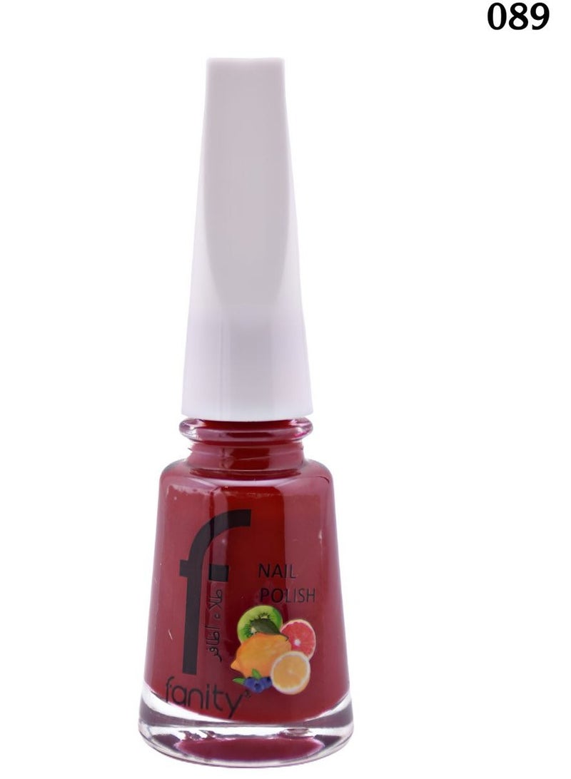 Fanity Nail Polish – Shade 089 + Free Nail Polish Remover - Image 1