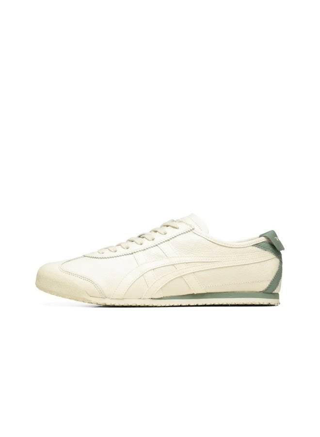 تايجر Onitsuka Tiger Mexico 66 Cream with Sage Green Accents Leather Sneakers Size37