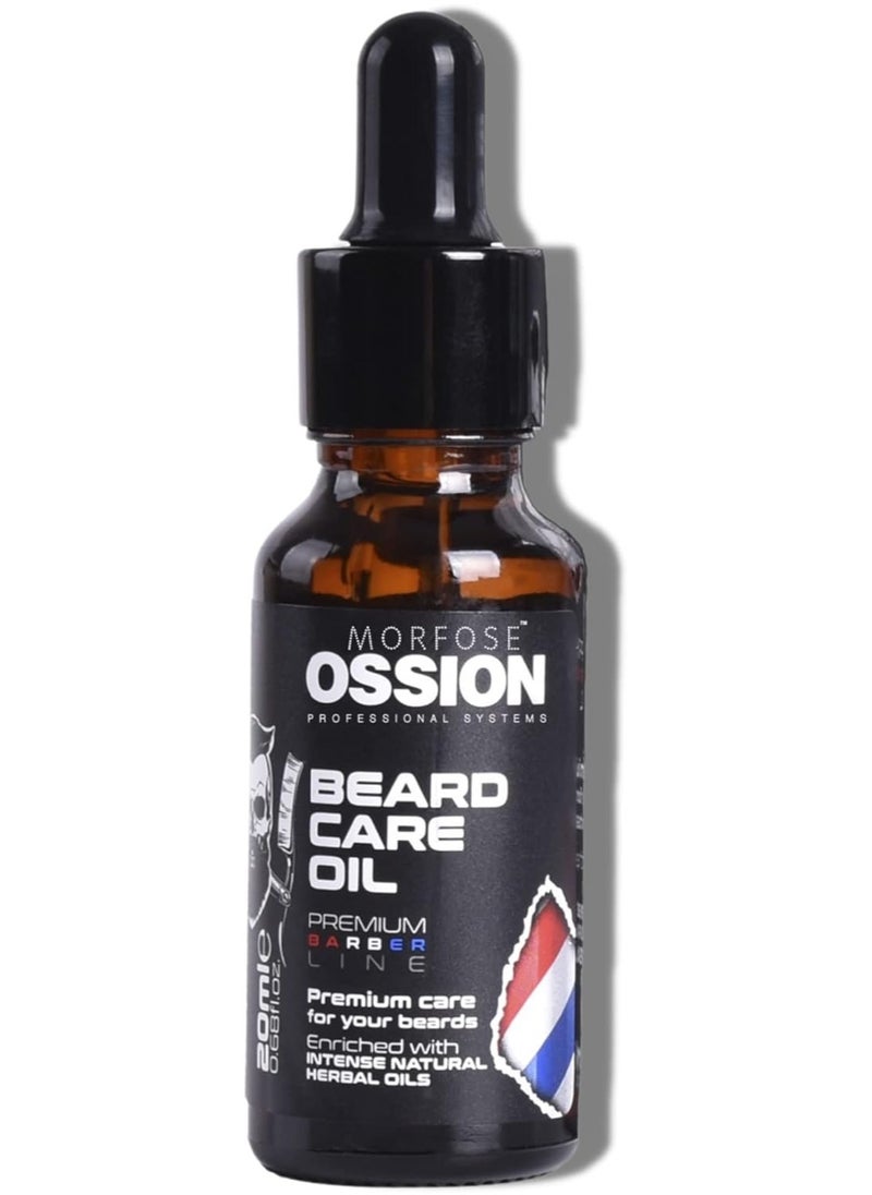 MORFOSE - Morfose Ossion Beard Moisturizer - Herbal Oil for Healthy Growth 20ml - Image 1