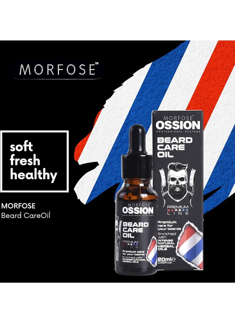MORFOSE - Morfose Ossion Beard Moisturizer - Herbal Oil for Healthy Growth 20ml - Image 1
