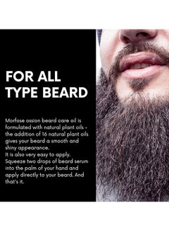MORFOSE Morfose Ossion Beard Moisturizer - Herbal Oil for Healthy Growth 20ml  - Image 4