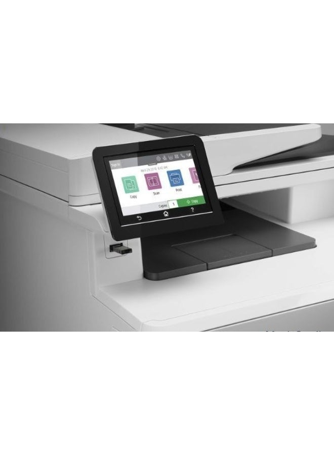Color Laser Multifunction Printer, Wireless Print Scan Copy Fax, Duplex Office Printer for Home and Business Use - Image 1