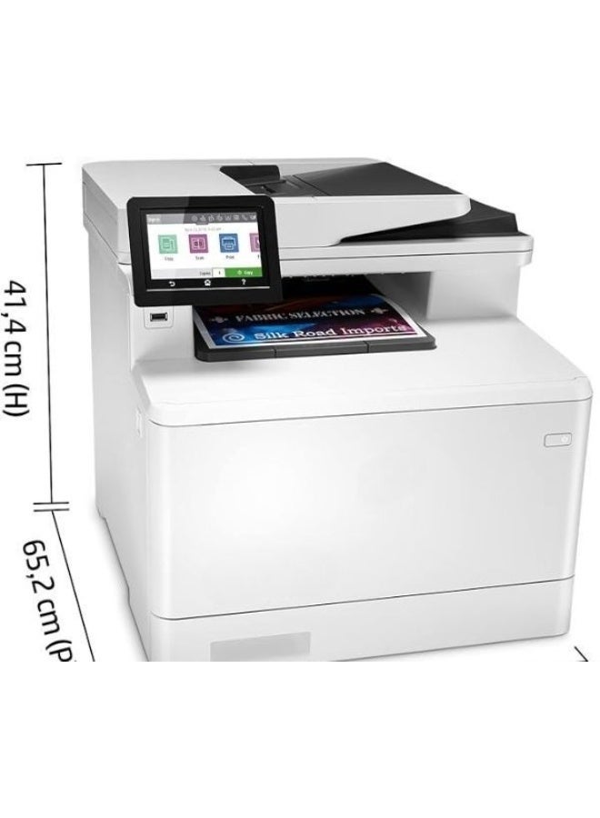 Color Laser Multifunction Printer, Wireless Print Scan Copy Fax, Duplex Office Printer for Home and Business Use - Image 3