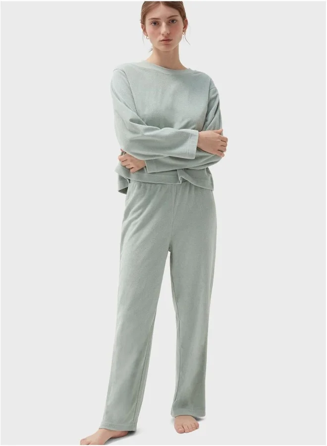 Ovs High Waist Pyjamas Pants