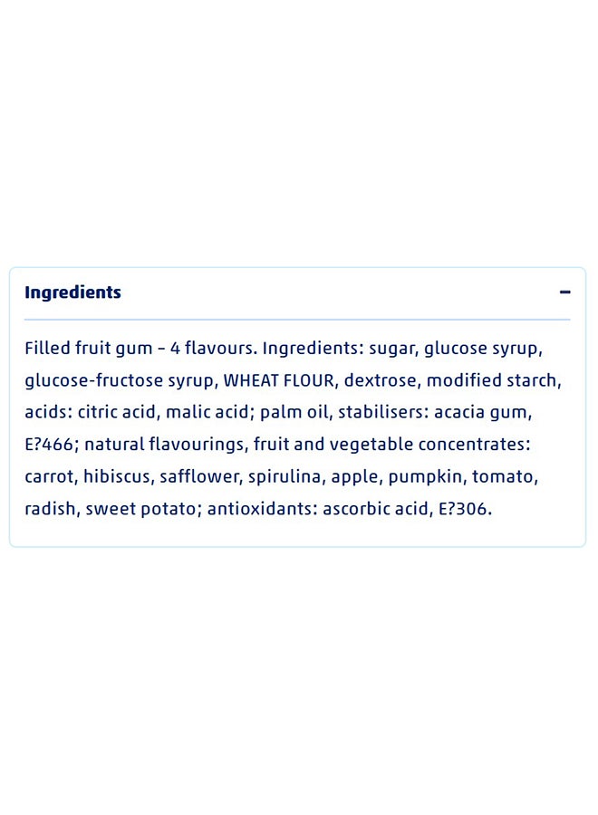 Hitschies Sour Octopus Arms Vegan Fruit Gum 125g - Image 2