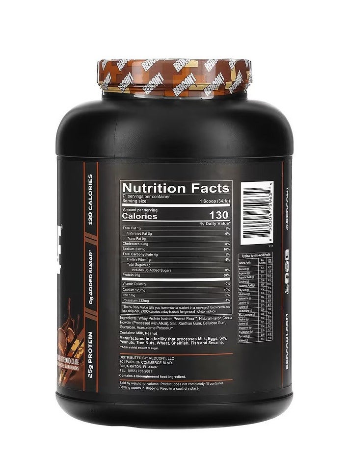 REDCON1 Redcon1 Isotope 100% Whey Isolate Peanut Butter Chocolate 5.34 lb  - Image 2