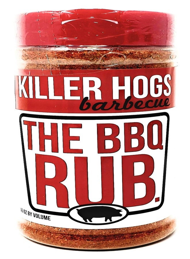 Killer Hogs مجموعة متنوعة من توابل الشواء من كيلر هوغز - توابل الشواء الأصلية، وتوابل الشواء الحارة، وتوابل AP - عبوة من 3 زجاجات - 16 أونصة لكل زجاجة - 48 أونصة إجمالاً - Image 2