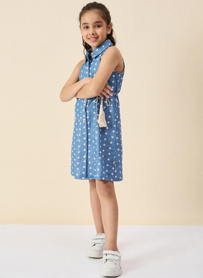 ستايلو بج فستان قميص بتطريز زهور ستايلو باغ - Image 3