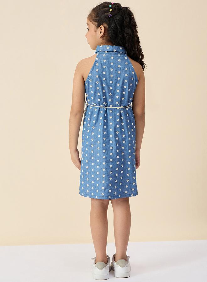 ستايلو بج فستان قميص بتطريز زهور ستايلو باغ - Image 4