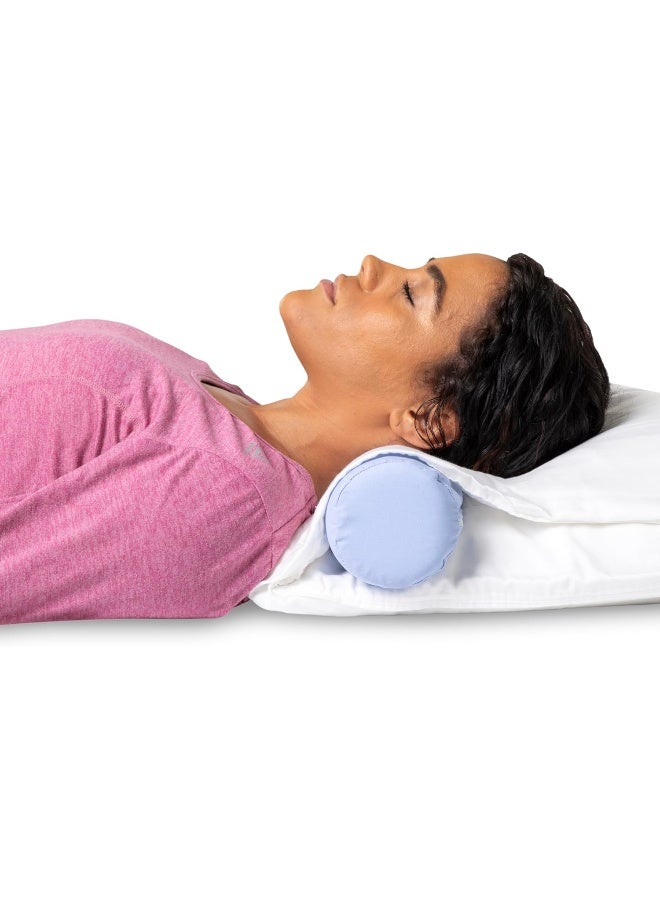OPTP The Original McKenzie Cervical Roll Support Pillow to Relieve Neck and Back Pain When Sleeping - Image 1