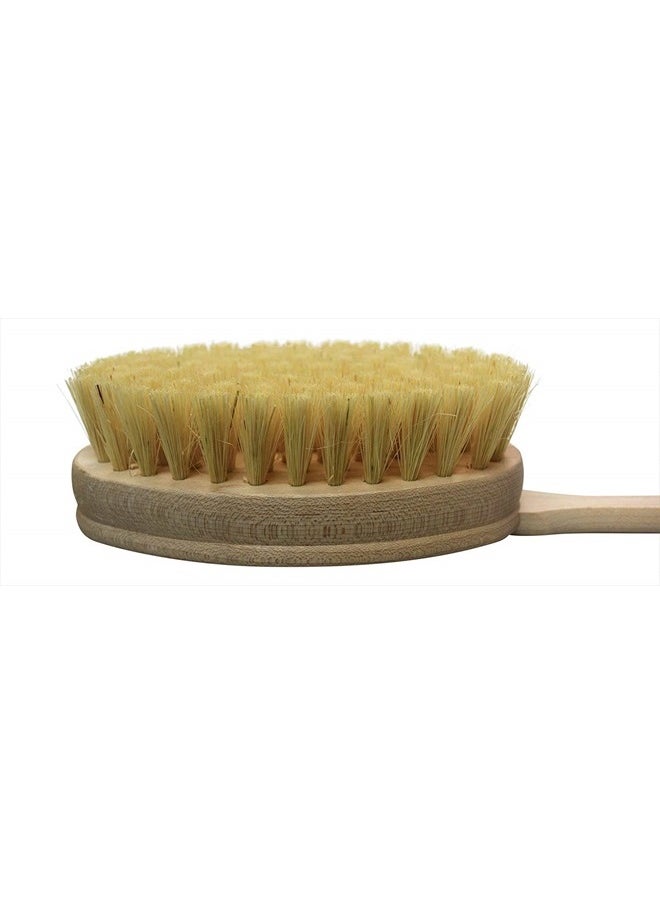 Yerba Prima Tampico Skin Brush (Pack of 1) - Natural Vegetable Fiber Bristles for Dry Skin Brushing  - Image 4