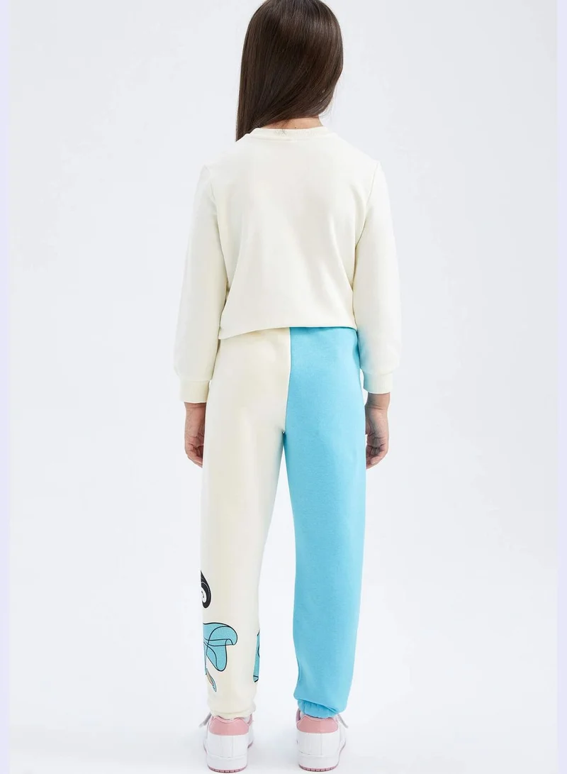 DeFacto Girl Disney Princess Licenced Jogger Knitted Trousers