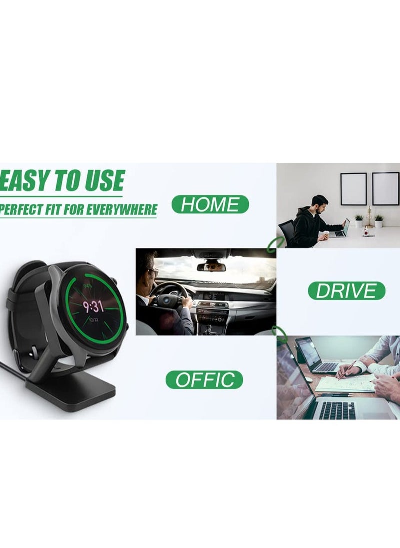Replacement Charger Stand, Compatible with Amazfit GTR 3, GTR 3 Pro, GTS 3 Smart Watch,Charging Dock with USB Charger Cable Fit for Amazfit GTR 3 Watch - Image 3
