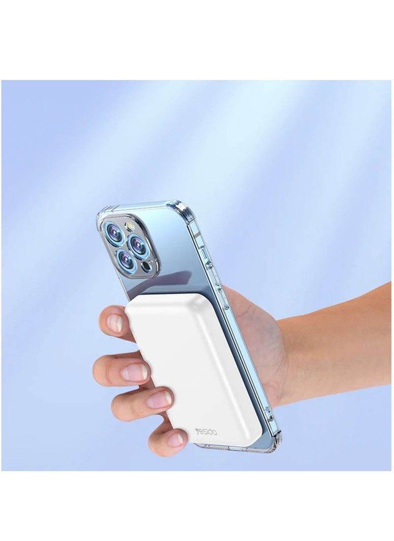 Yesido باور بانك لاسلكي 5000mAh مغناطيسي مات - Image 2
