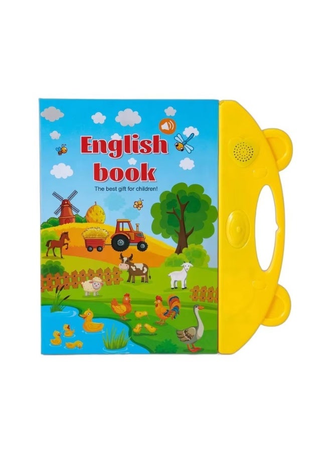صندوق العاب كتاب إلكتروني لتعلم اللغة الإنجليزية، حروف اللغة، كلمات، أرقام، لعبة تعليمية للأطفال  - Image 1