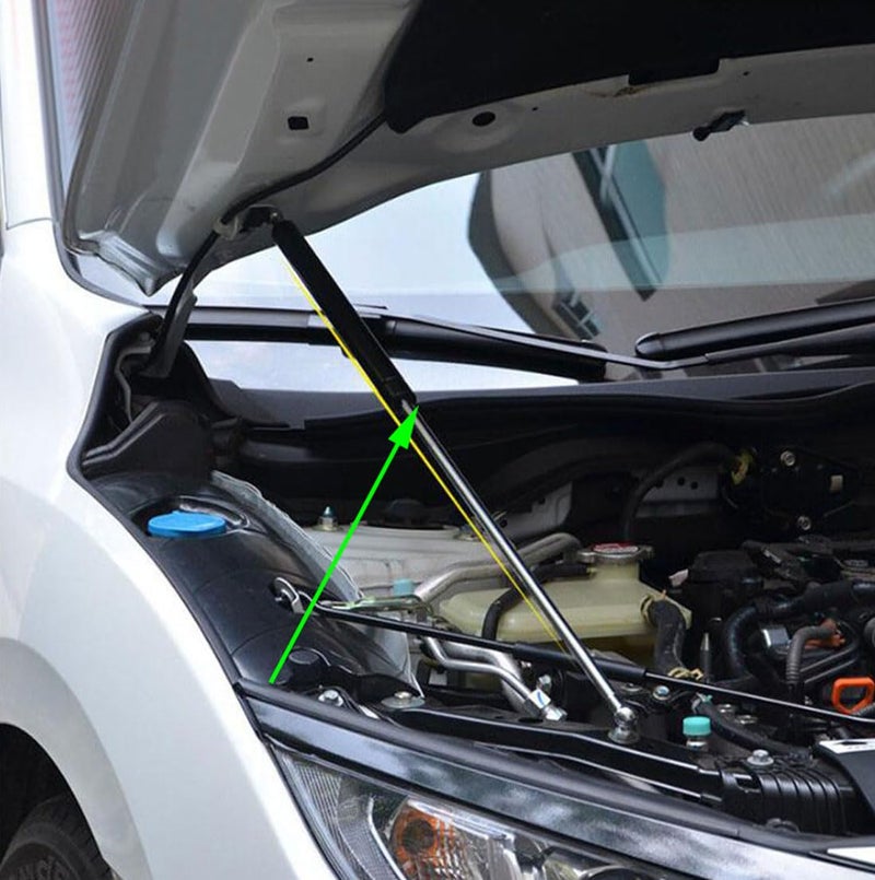 Generic FRALHQFL Car Front Bonnet Gas Springs Struts For Jetour Dashing 2022-2025 Lift Support Auto Accessories Replace  - Image 2