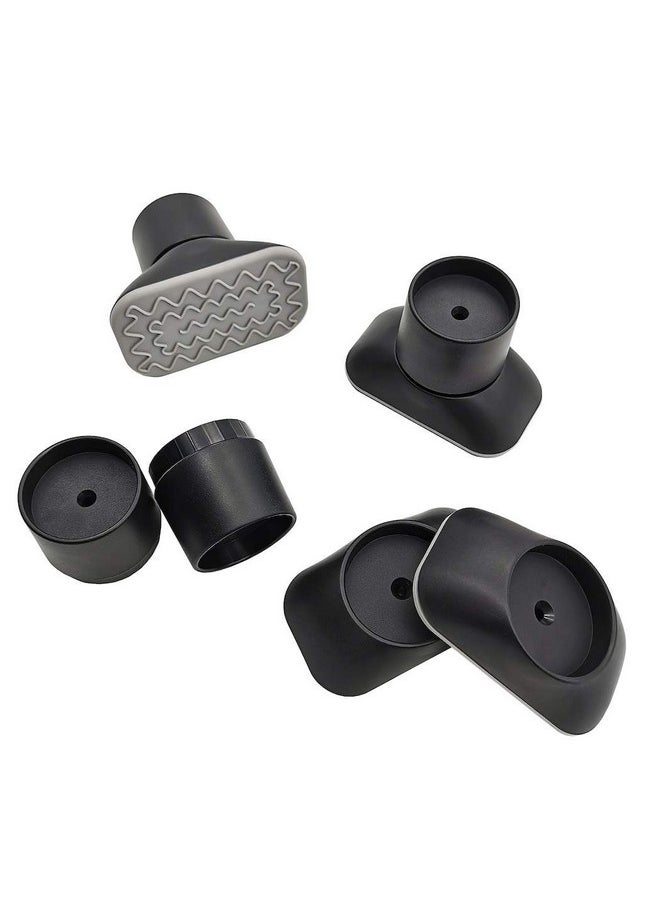 vmaisi Baby Gate Extender Wall Protector Pressure Mounted Gates Extension Kit Extends 1.1 3.5 Inches Child Safety Gates And Protect Walls & Doorways From Pet & Dog Gates Work On Stairs (Black)  - Image 2