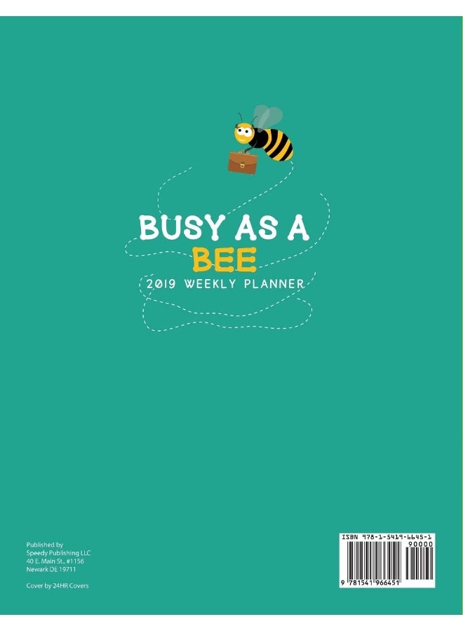 Busy as a Bee 2019 Weekly Planner  - Image 2