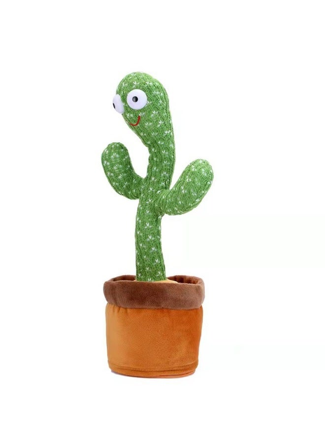 Internet Celebrity's Same Dancing Cactus Magic Cactus Can Twist Sing And Dancing Kidsren's Baby Birthday-Specifications:Rechargeable Hat And Scarf  - Image 5