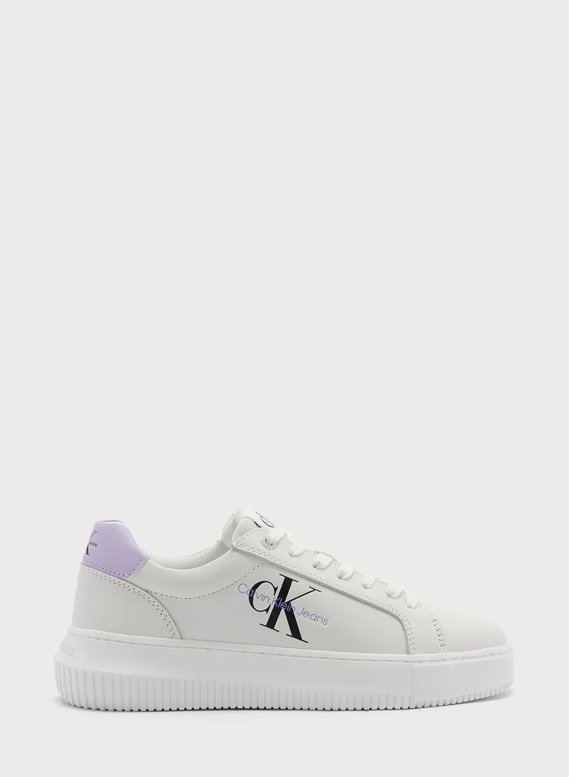 Calvin Klein Jeans Lace Up Low Top Sneakers