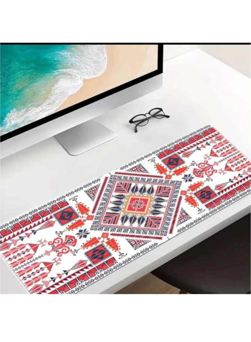 general Large Desk Mouse Pad, Waterproof Gaming Mouse Pad, 800 x 300 mm, 31.5 x 11.8 in, Gaming Mouse Pad, , Non-Slip Desk Mat,  Gaming Mouse Pad, Thick Rubber Desk Pad Mouse Pad, Suitable for Gaming, Offic - Image 3