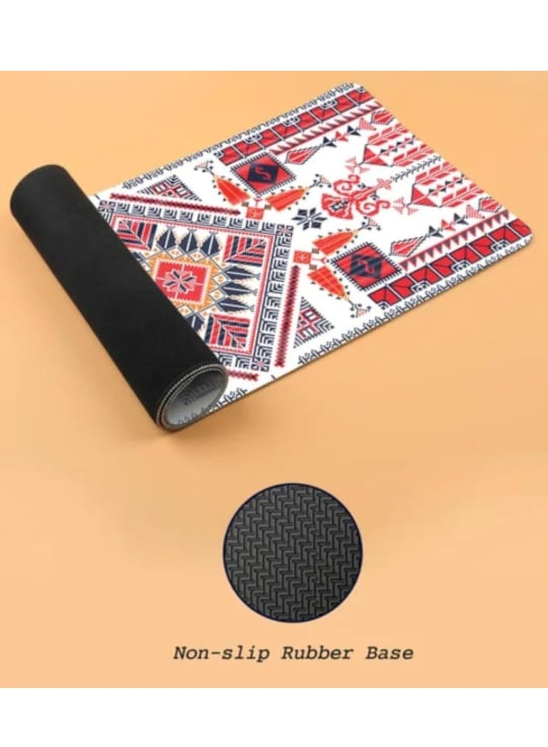 general Large Desk Mouse Pad, Waterproof Gaming Mouse Pad, 800 x 300 mm, 31.5 x 11.8 in, Gaming Mouse Pad, , Non-Slip Desk Mat,  Gaming Mouse Pad, Thick Rubber Desk Pad Mouse Pad, Suitable for Gaming, Offic - Image 2