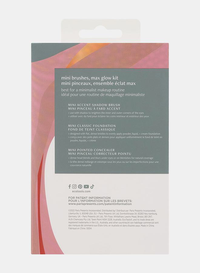Eco Tools Mini Makeup Brush Set Ready Set Glow - Image 3