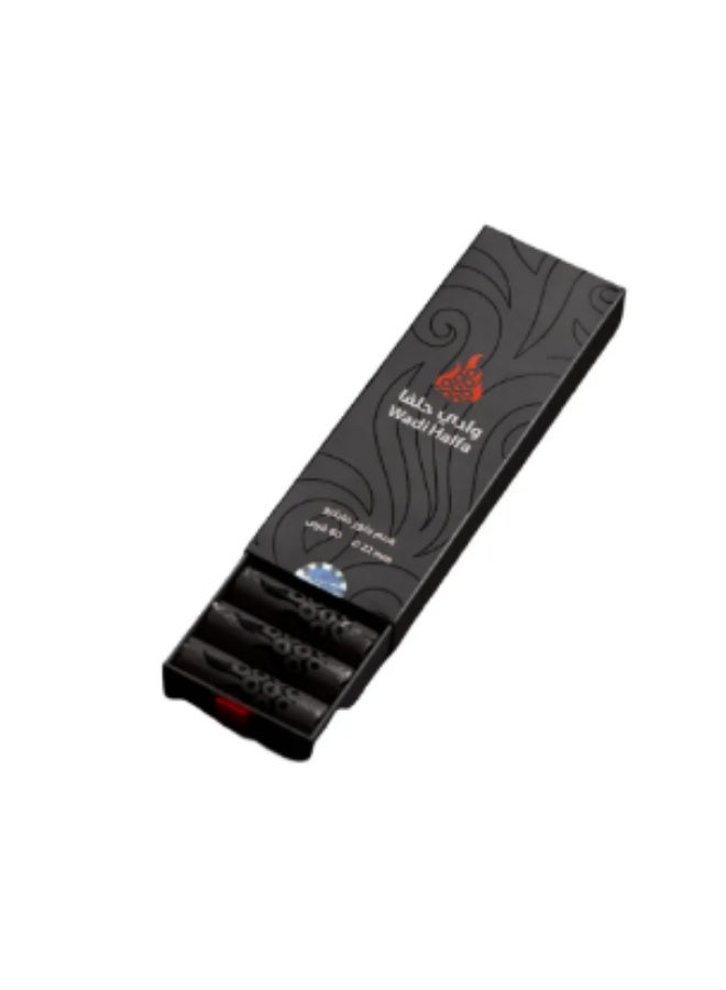 Wadi Halfa Fast-Lighting Black Incense Charcoal Tablets, Micro Size 22mm, 60 Count - Image 2