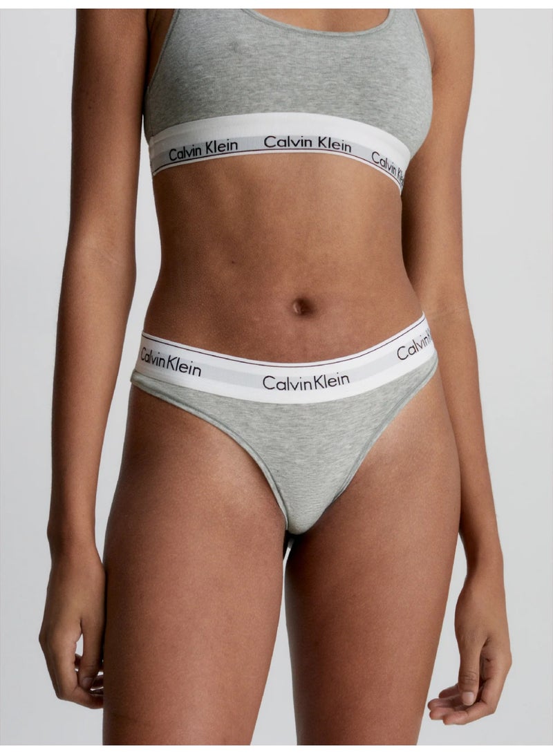 CALVIN KLEIN Modern Cotton Thong - Image 4