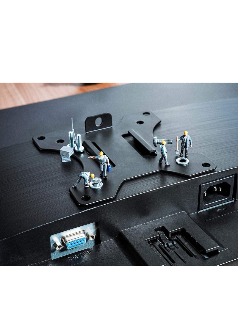 TIGER Dual Monitor Stand – Fully Adjustable Monitor Arm Desk Mount, Heavy Duty, Fits 2 LCD Screens up to 27 Inch, Dynamic Water Drop Design  - Image 5