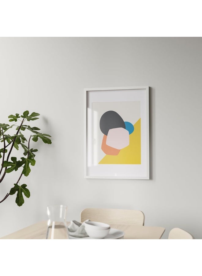 إطار RÖDALM باللون الأبيض، مقاس 50×70 سم. - Image 2