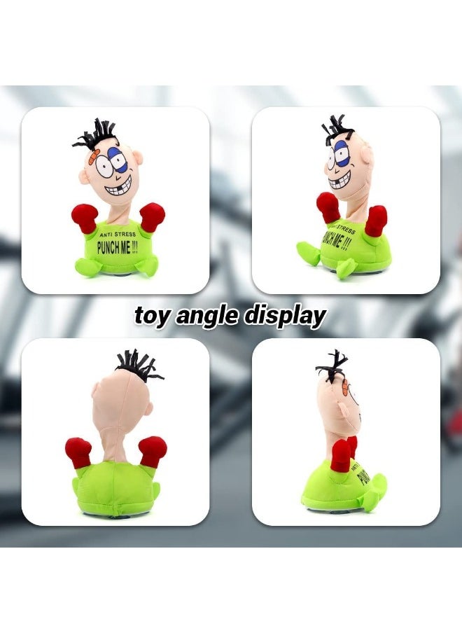 TOY GARDEN Relieve Stress & Anxiety Screaming Doll – Electric Plush Anti-Stress Toy for Kids & Adults | Funny Emotional Vent & Punch Me Doll  - Image 4