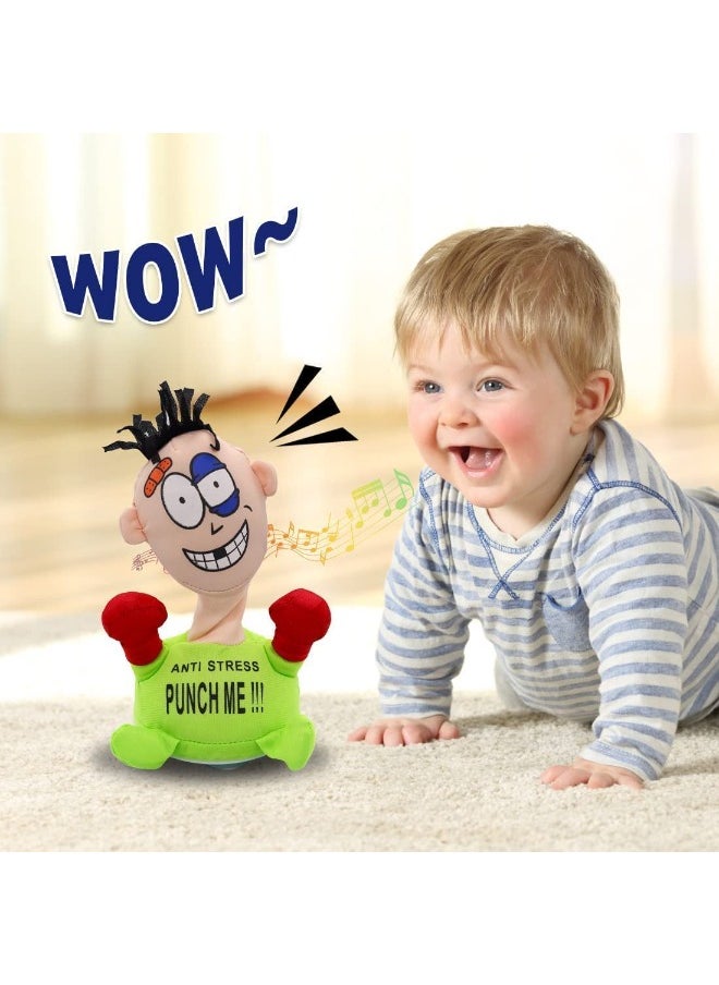 TOY GARDEN Relieve Stress & Anxiety Screaming Doll – Electric Plush Anti-Stress Toy for Kids & Adults | Funny Emotional Vent & Punch Me Doll  - Image 5