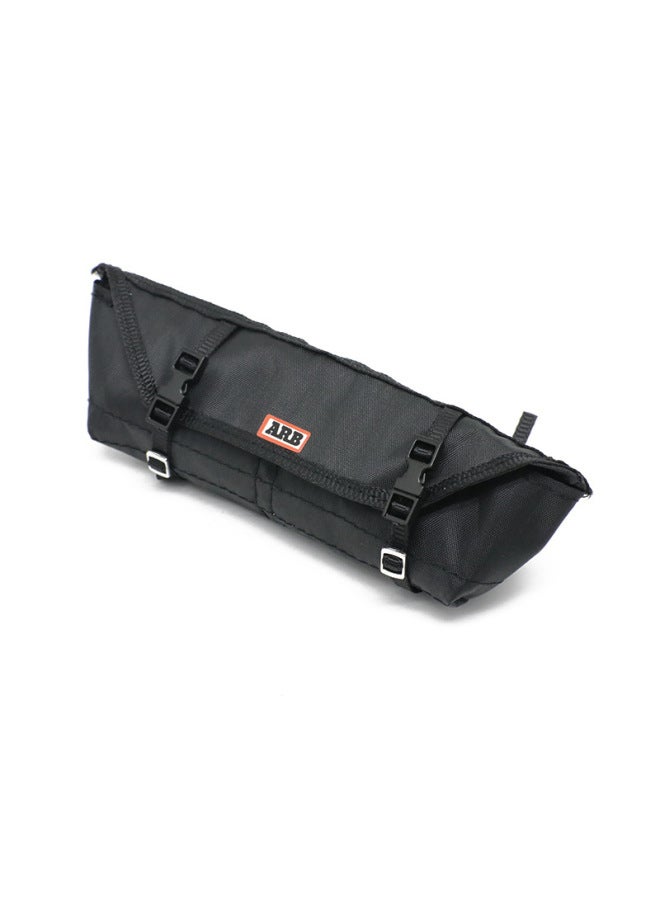 1/10 Climbing Car Luggage Bag Scx10 Trx4 Rc4wd D90 Station Wagon Bag Mood Decoration-Color:Black-Proportion:1:32  - Image 1